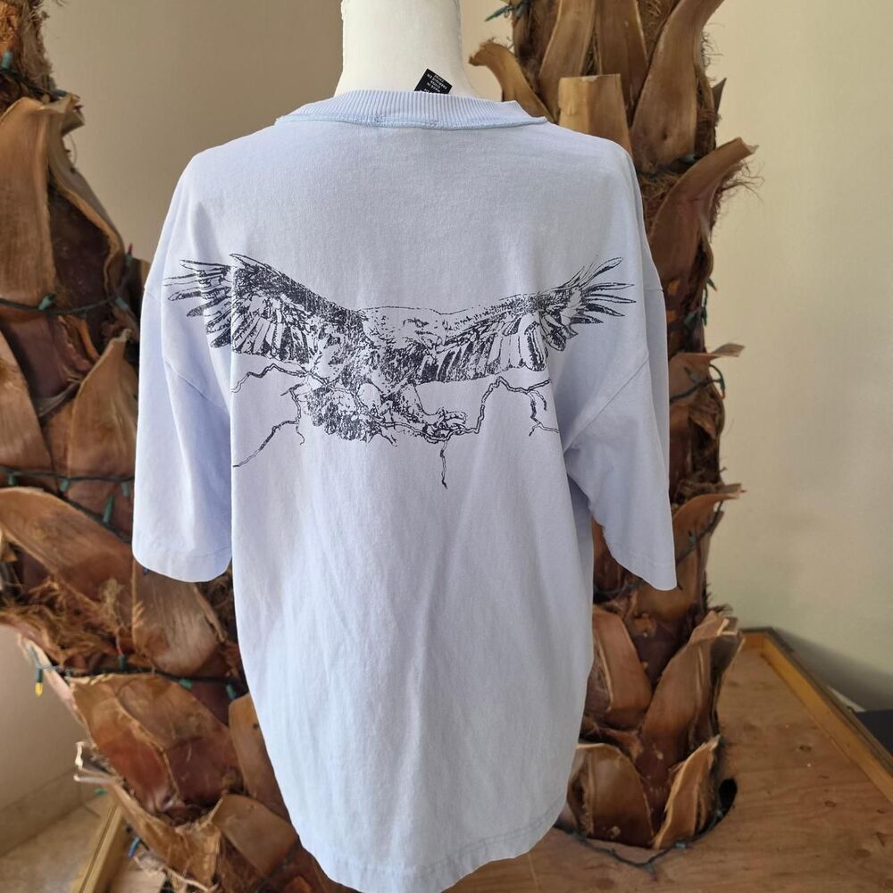 H-m Women's Blue and Navy T-shirt